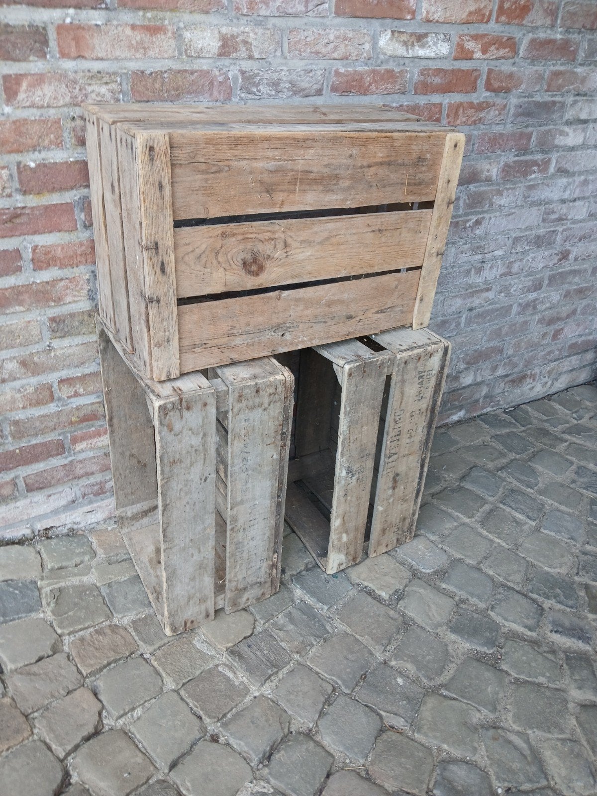 Houten fruitkisten., Ophalen, Gebruikt, Bak of Kist