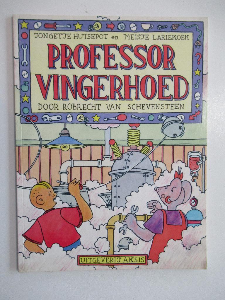 hutsepot en lariekoek...nr.1...professor vingerhoed......1st, Ophalen of Verzenden, Zo goed als nieuw
