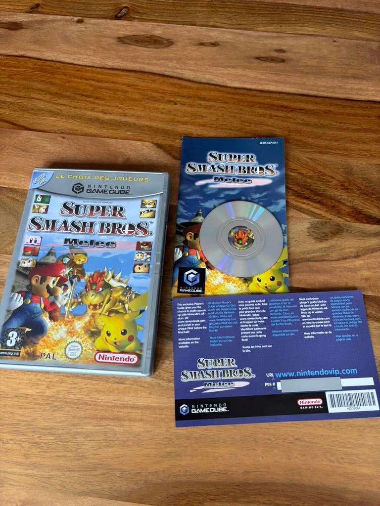 Jeu gamecube Super Smash Bros melee complet, Enlèvement ou Envoi, Utilisé