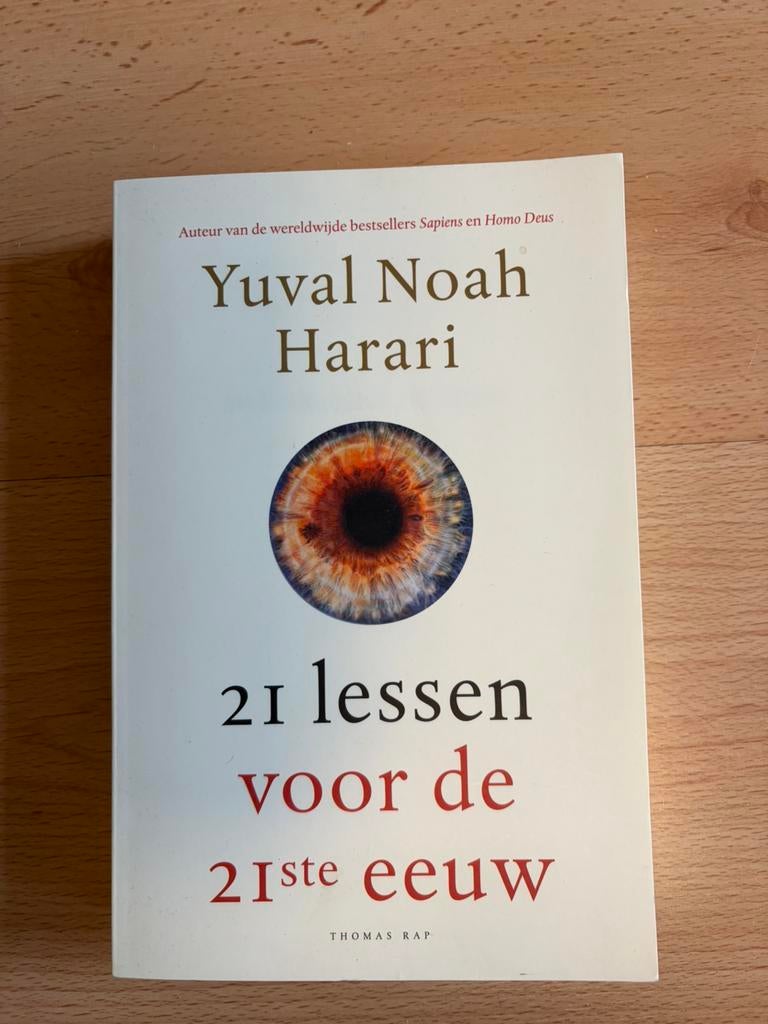 Yuval Noah Harari - 21 lessen voor de 21ste eeuw, Boeken, Ophalen of Verzenden, Yuval Noah Harari