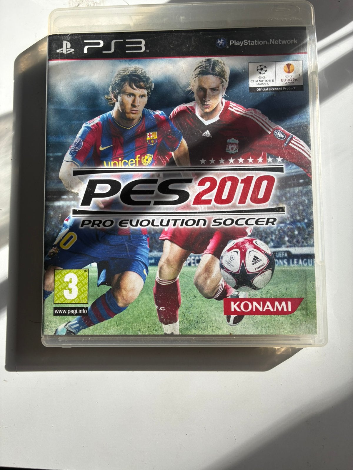 PES 2010 Pro Evolution Soccer PS3, Games en Spelcomputers, Ophalen of Verzenden, Zo goed als nieuw