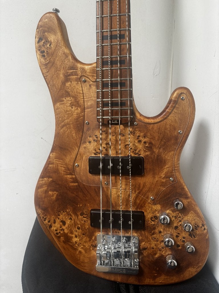 BASSE ELECTRIQUE CORT GB MODERN NATUREL VINTAGE, Musique & Instruments, Enlèvement, Comme neuf, Électrique