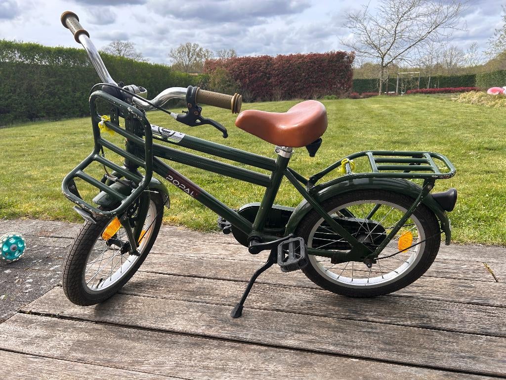 Kinderfiets Popal 16 inch jongens, Fietsen en Brommers, Ophalen, Terugtraprem, Gebruikt, Popal