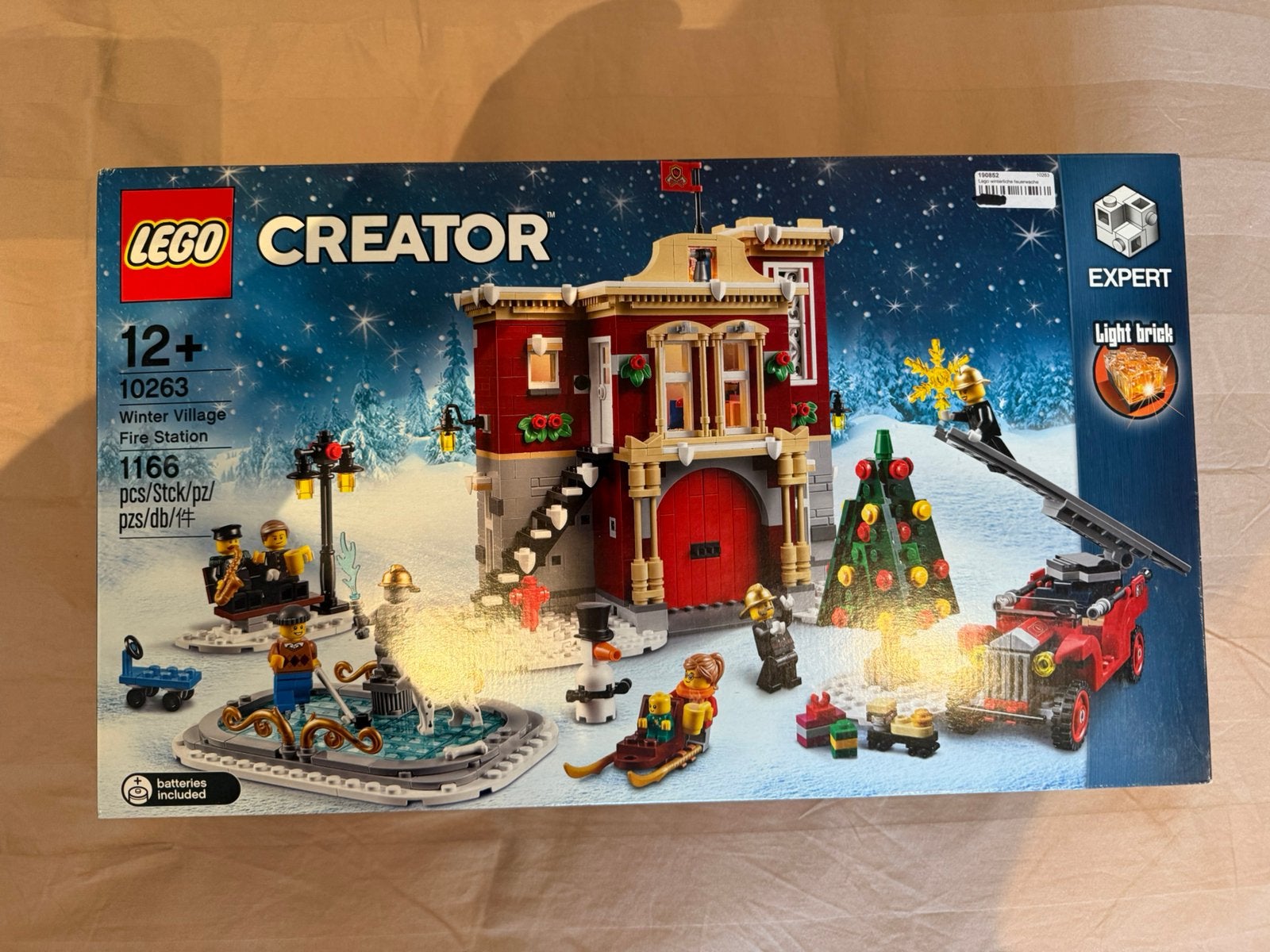 10263 Winter Village Firestation - sealed, Kinderen en Baby's, Ophalen, Lego, Nieuw, Ongeopend/sealed