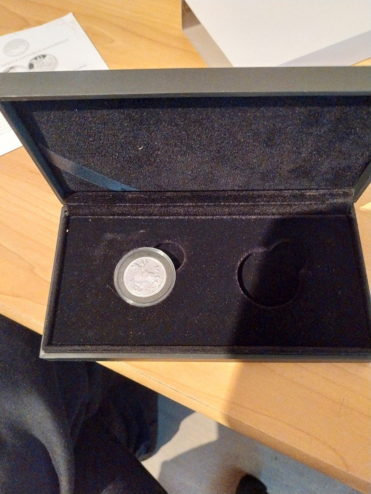 zilveren sovereign, Postzegels en Munten, Ophalen, Zilver