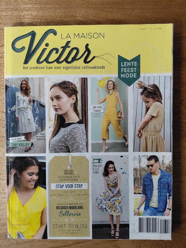 la maison victor mei - juni 2016, Hobby & Loisirs créatifs, Patrons de vêtements, Autres marques, Enlèvement ou Envoi, Autres types