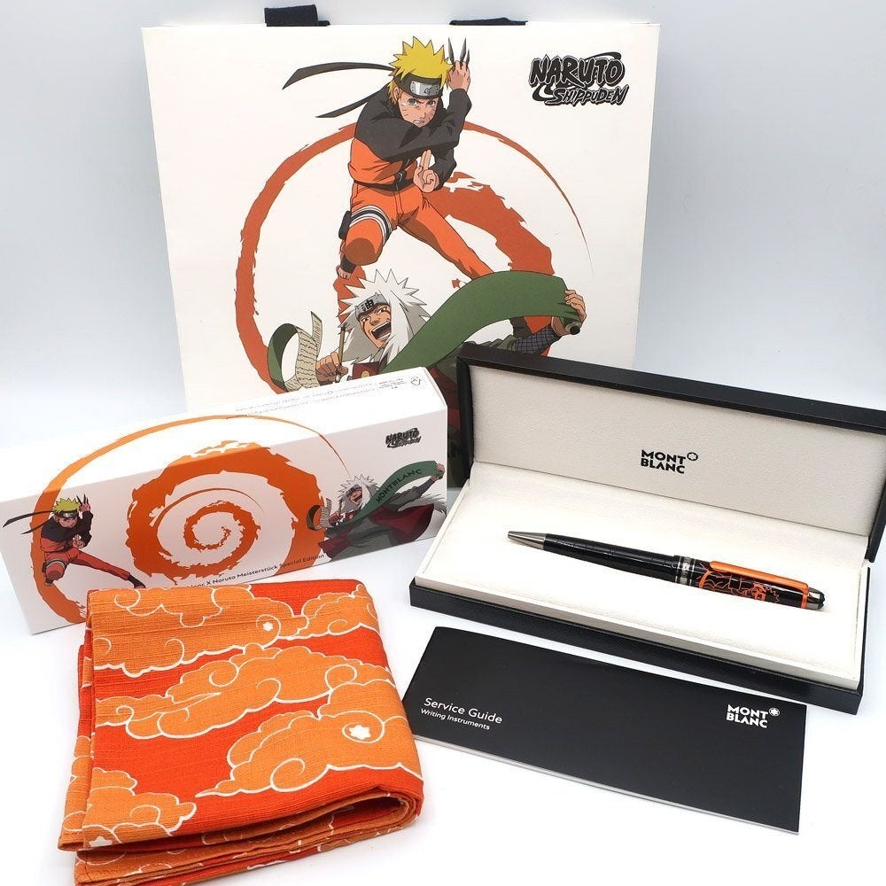 Montblanc Naruto Meisterstück MB129323 balpen, Ophalen of Verzenden, Zo goed als nieuw, Balpen