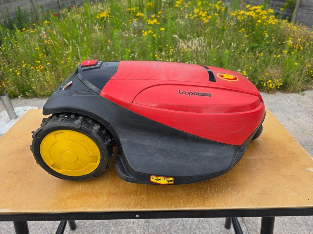 Wolf-Garten Loopo M1000 robotmaaier – werkend getest, Tuin en Terras, Robotmaaiers, Gebruikt, Met regensensor, Ophalen