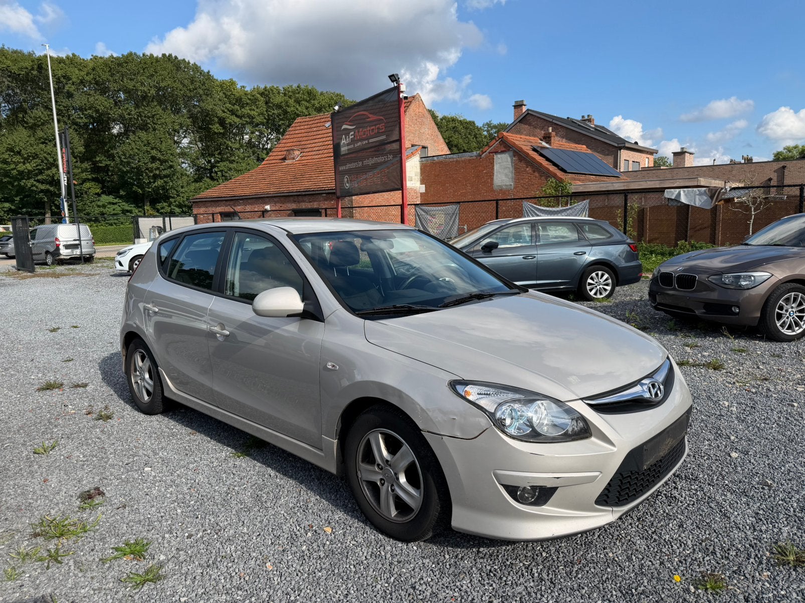 hyundai i30 1.6 crdi 2011*150200km* EURO5 Airco Navi Camera, Autos, Achat, Entreprise, Boîte manuelle, Noir