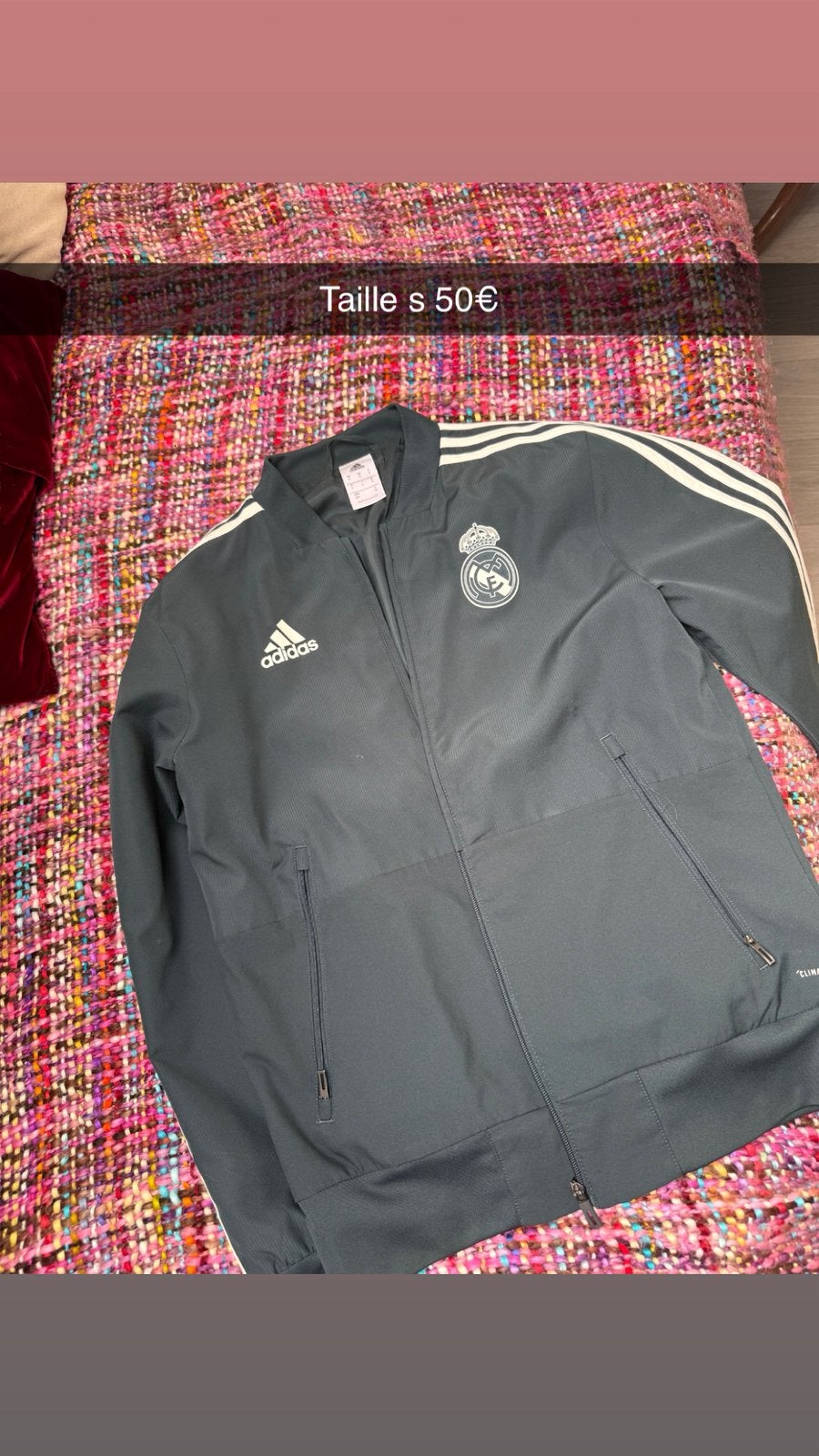 Gillet foot Real Madrid, Ophalen of Verzenden, Zo goed als nieuw