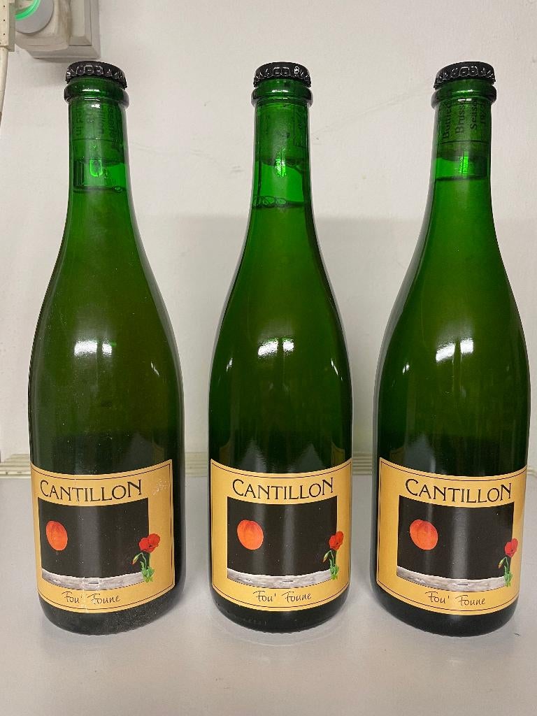 Cantillon Fou Foune (2018 - 2019 - 2020), Ophalen of Verzenden, Nieuw, Flesje(s), Overige merken