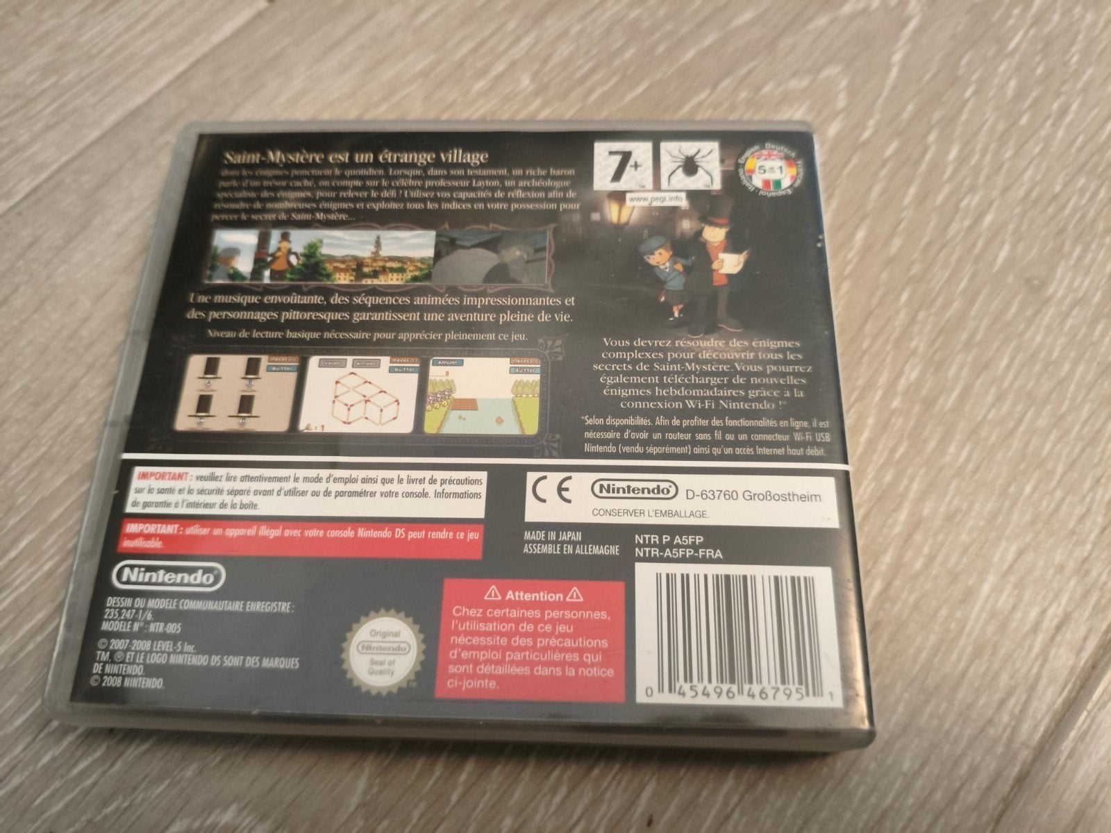 Professeur Layton et l'étrange village Nintendo ds, Consoles de jeu & Jeux vidéo, Consoles de jeu | Nintendo 2DS & 3DS, Enlèvement ou Envoi