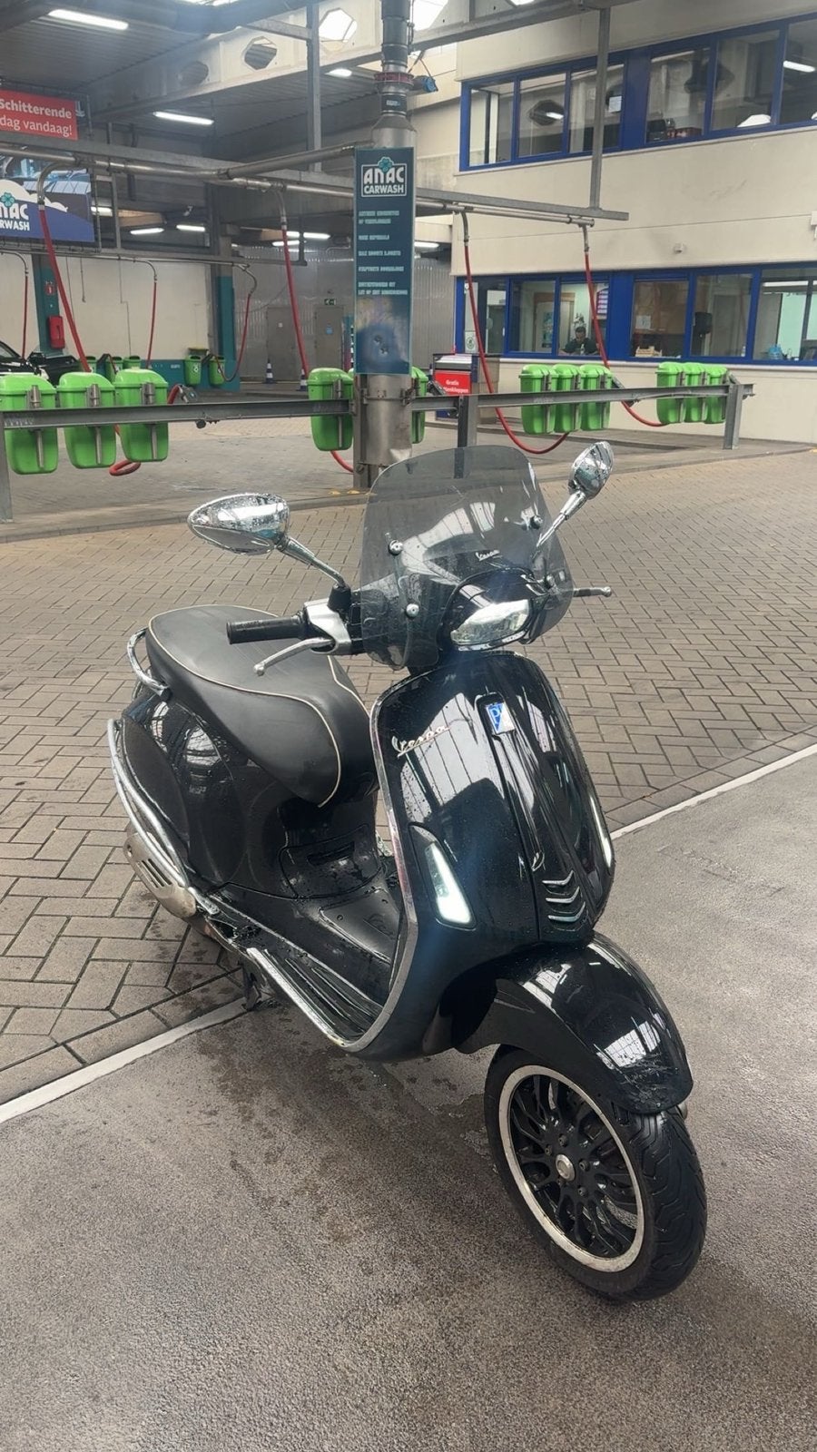 Vespa sprint 80cc full malossi, Fietsen en Brommers, Ophalen, Zo goed als nieuw