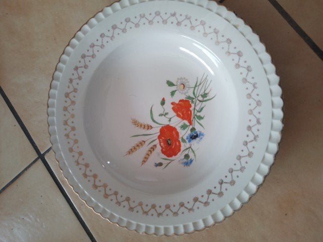 Assiettes creuses rétro, Enlèvement ou Envoi