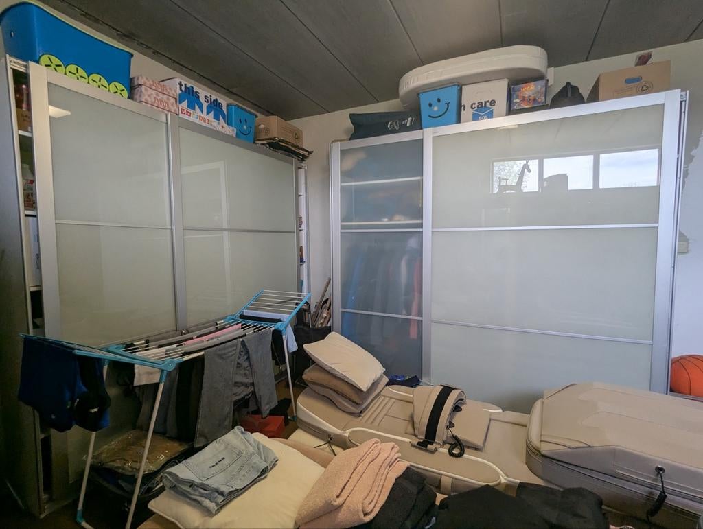 Maatkasten met schuifdeuren. Af te halen in Balen., Ophalen