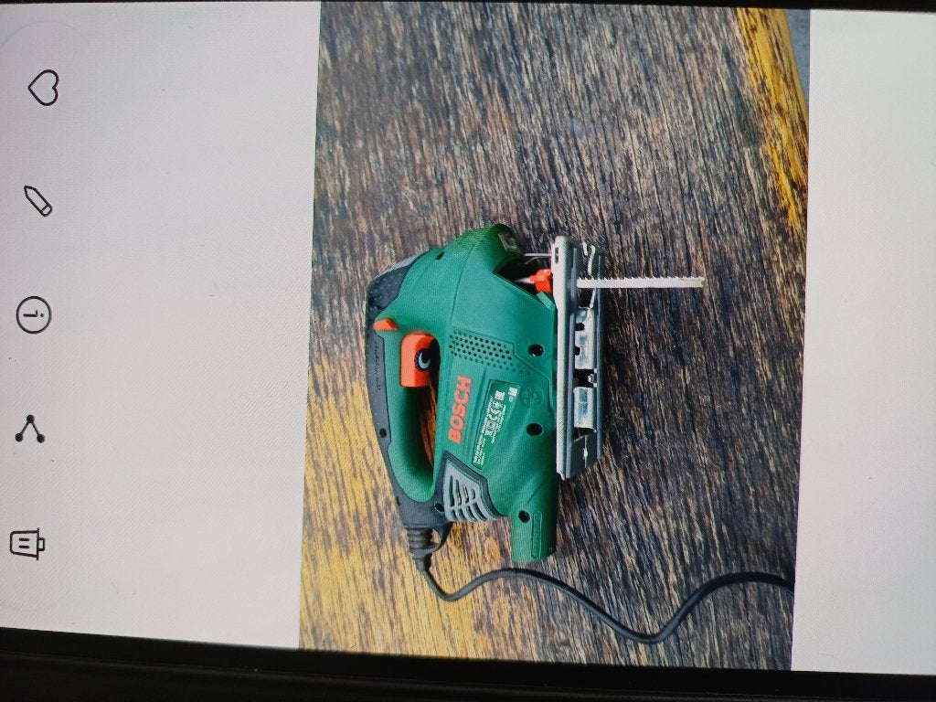 wipzaag bosch pst 900 pel, Ophalen, Overige typen, 600 tot 1200 watt, Zo goed als nieuw