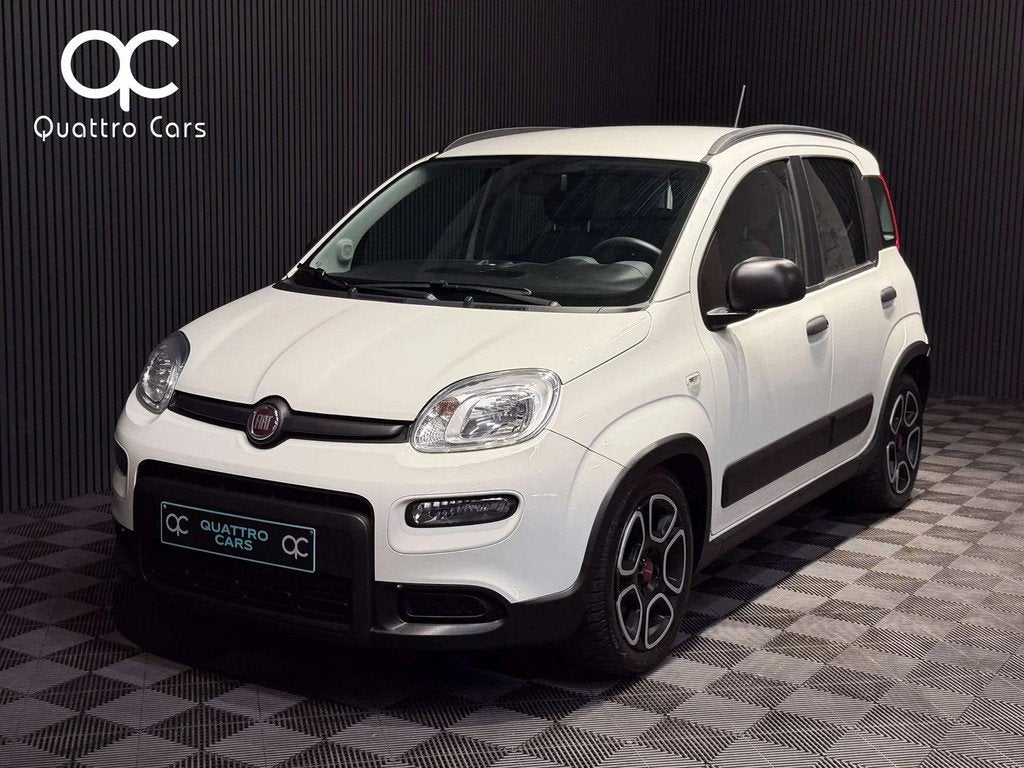Fiat Panda 1.0i Hybrid - Clim - Bluetooth - Beau look !, Auto's, Fiat, Stof, Gebruikt, Panda, Wit