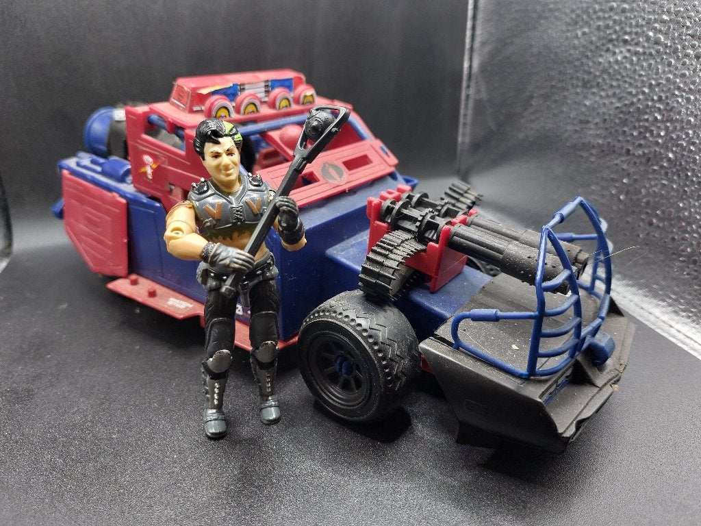 Gijoe Dreadnok Thunder Machine, Enlèvement, Utilisé