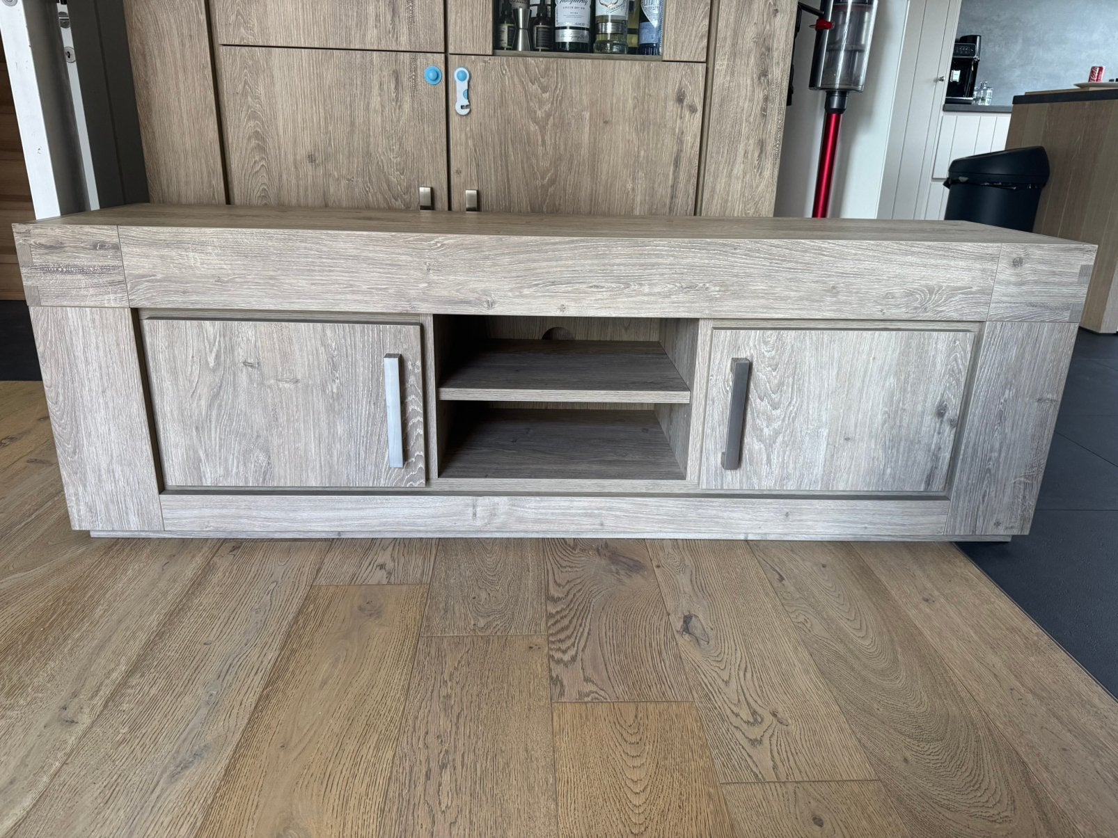 TV-meubel eikenlook – nieuwstaat – 172 cm, Huis en Inrichting, Ophalen, Zo goed als nieuw