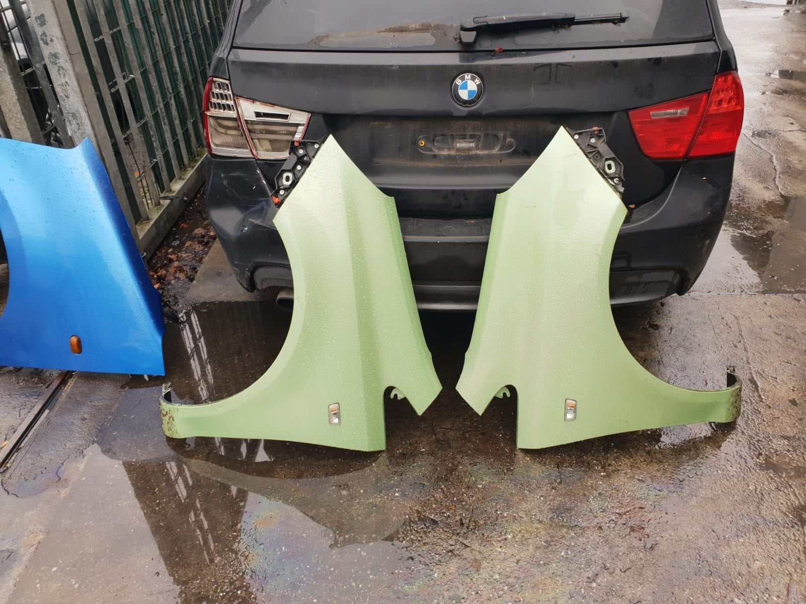 OPEL CORSA D VOORSCHERMEN KLEURCODE Z30M, Gebruikt, -, -, Ophalen of Verzenden