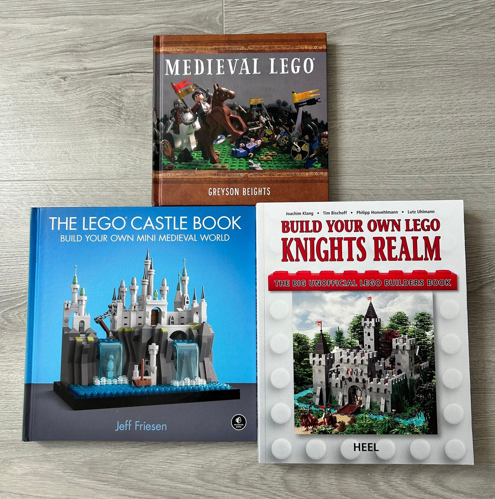 Livres à thème Lego Castle (3x), Enfants & Bébés, Lego, MOC (création personnelle), Comme neuf, Complet