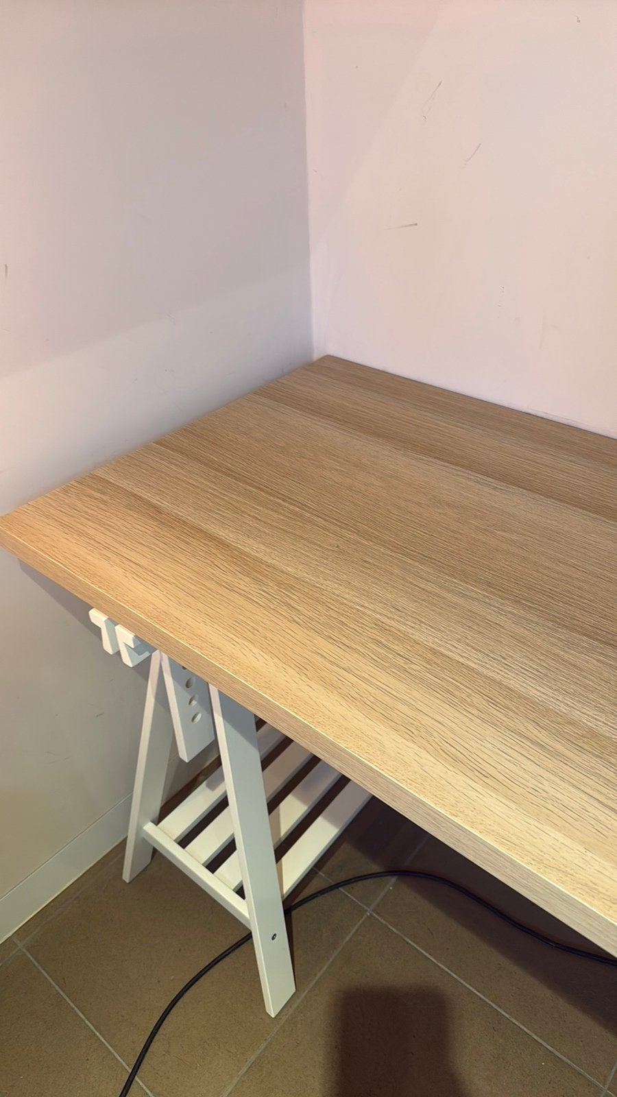 Ikea schragen en tafelblad, Ophalen, Zo goed als nieuw, IKEA