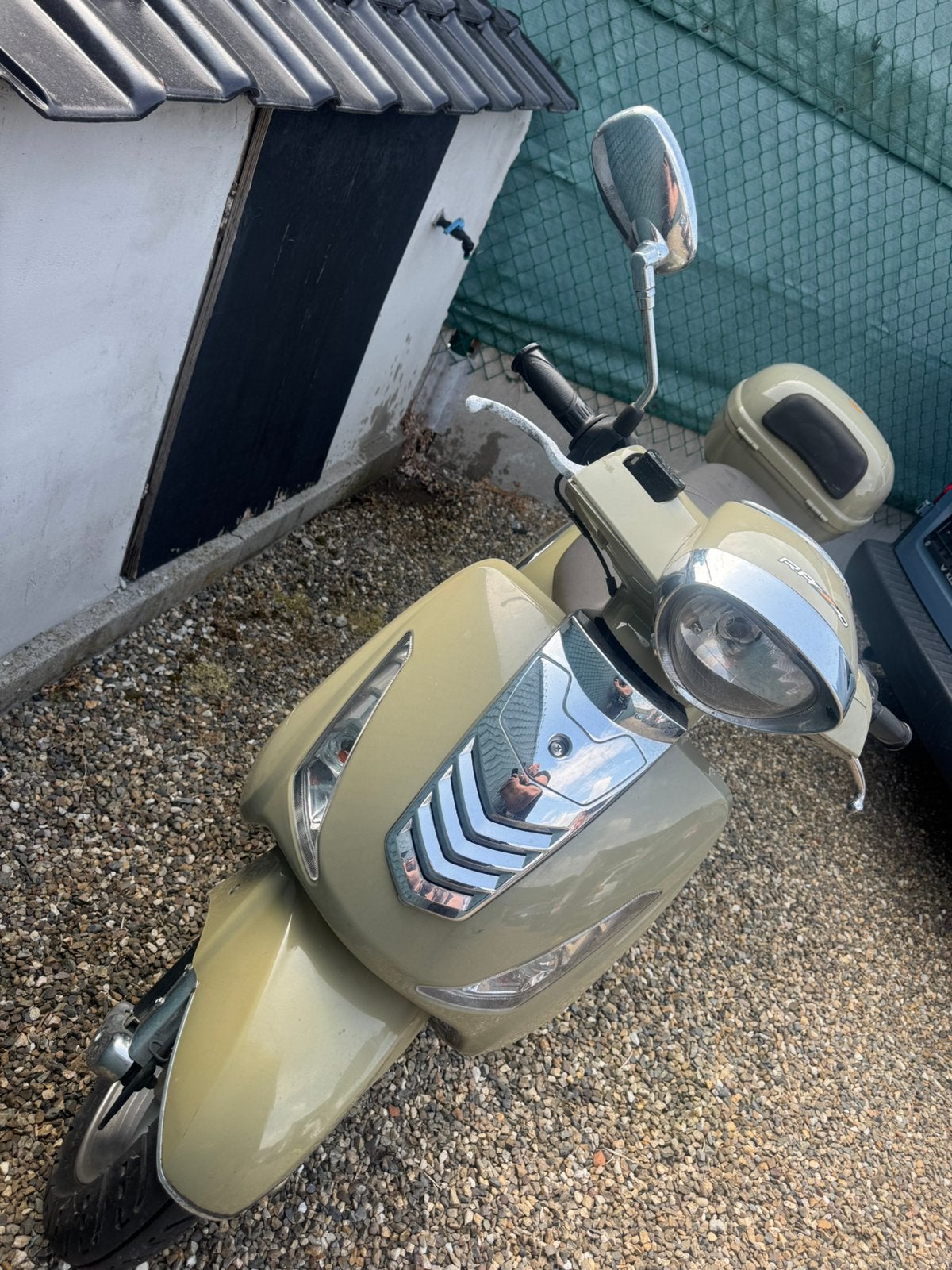 Retro scooter, Vélos & Vélomoteurs, Vélomoteurs & Scooters bridés, Utilisé, Enlèvement