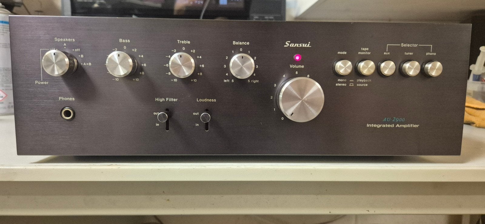 Ampli Vintage Sansui AU-2900, Enlèvement ou Envoi, Comme neuf