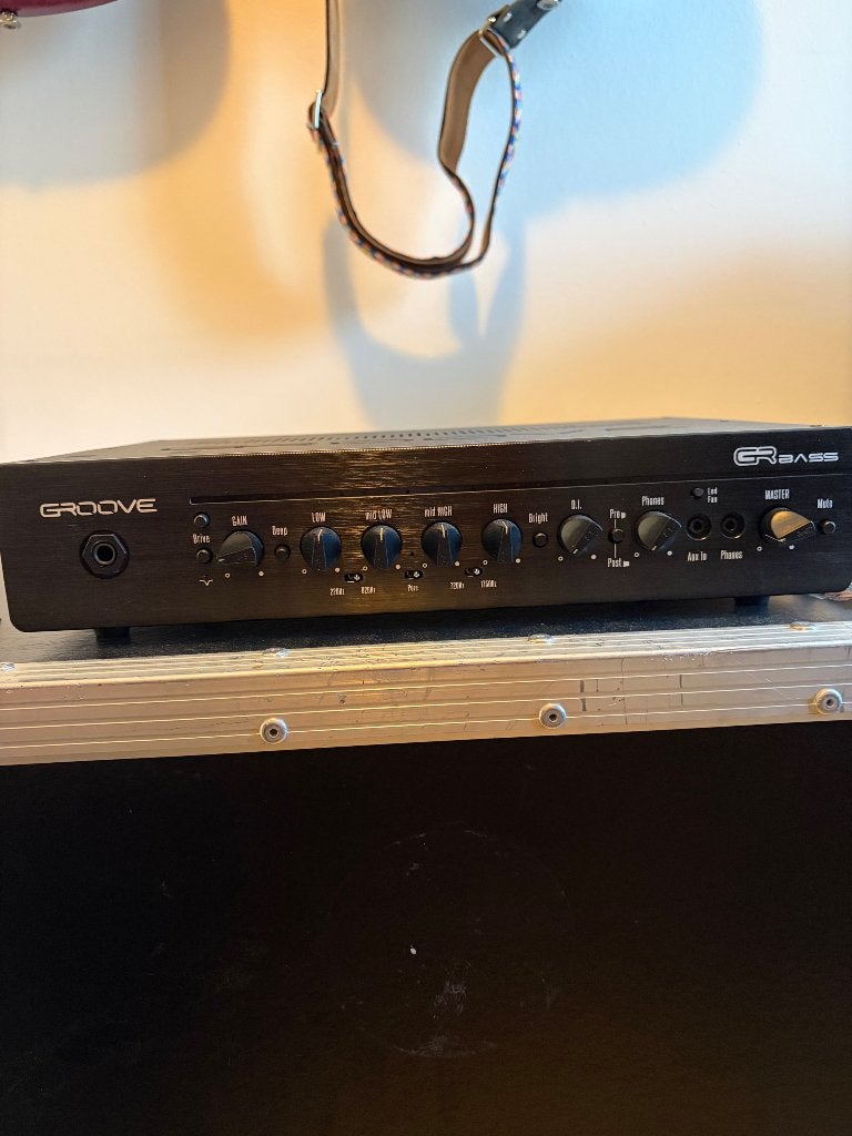 GR BASS Groove 1200 basversterker + Ampeg Pro Neo 410, Ophalen of Verzenden, Zo goed als nieuw, Basgitaar, 100 watt of meer