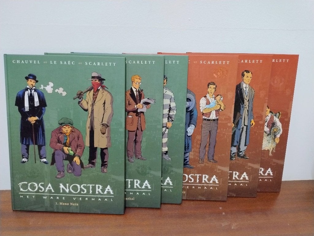 Cosa Nostra  Volledige reeks, Boeken, Stripverhalen, Meerdere stripboeken, Ophalen of Verzenden, Zo goed als nieuw
