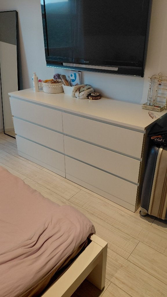 Commode ikea double140, 5 tiroirs ou plus, Moins de 100 cm, Comme neuf, 100 à 150 cm