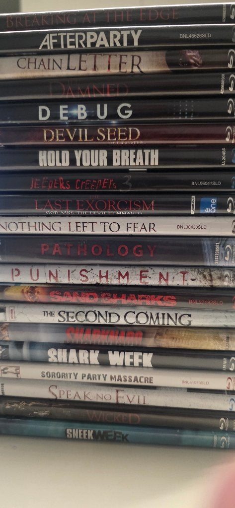 BR HORROR - Lotje films, CD & DVD, Enlèvement ou Envoi, Anglais, Horreur, Blu-ray