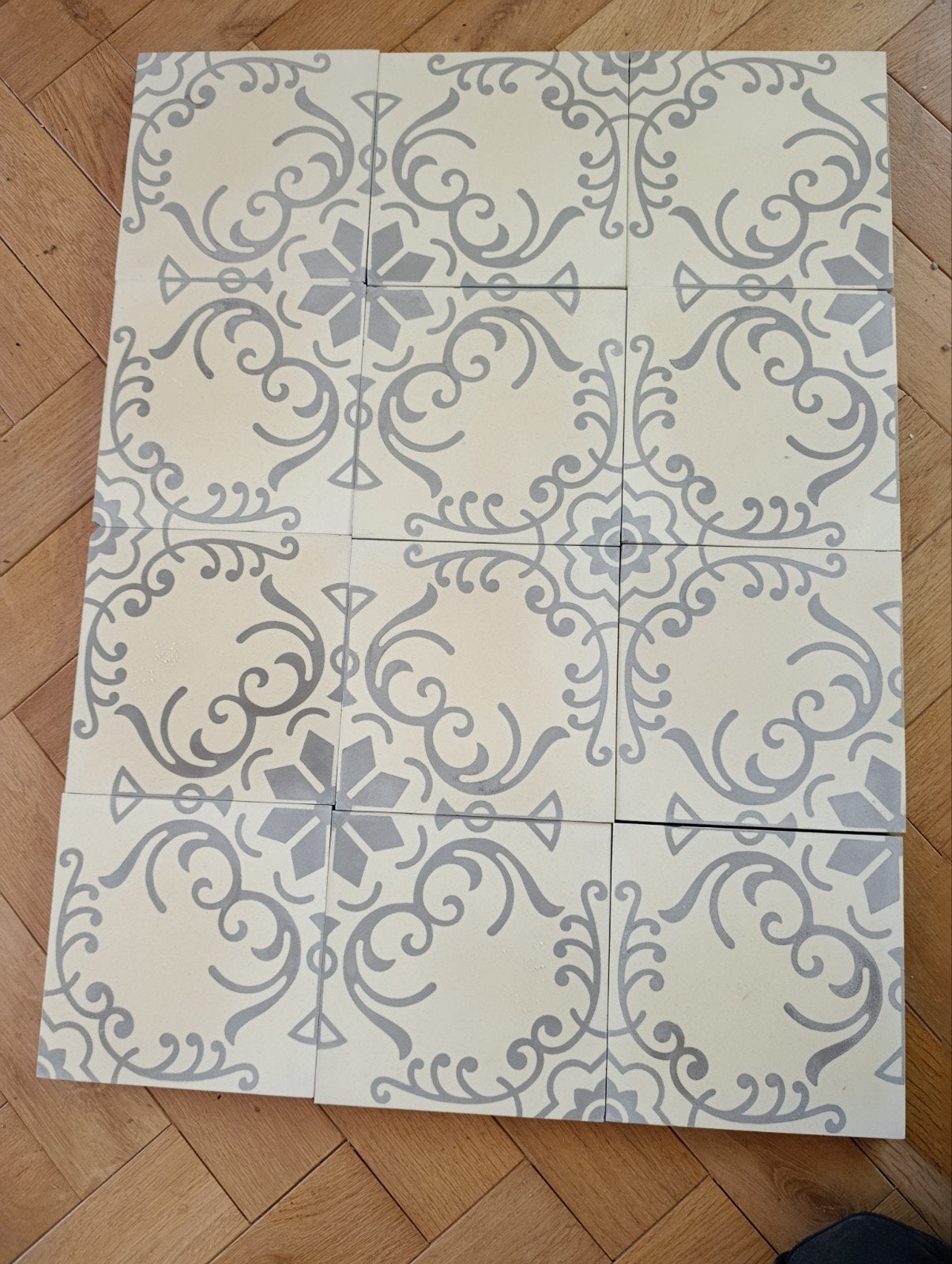 Cementtegels landelijke stijl 20x20, Doe-het-zelf en Bouw, Ophalen