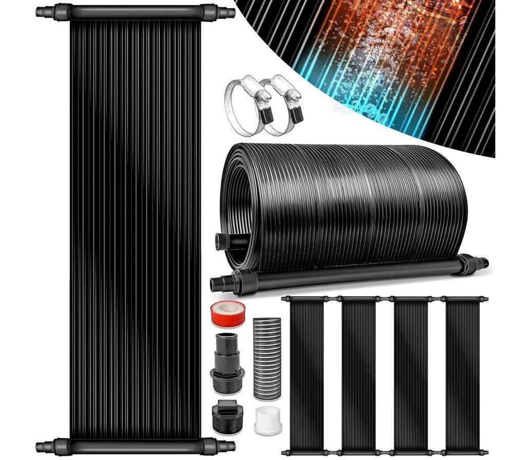 Solar mat collector verwarming zwembad, Ophalen, Gebruikt