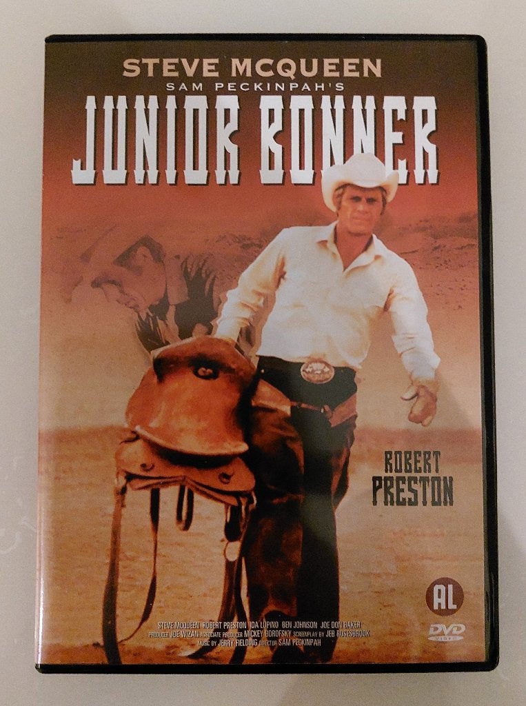 Speelfilm - Junior Bonner (western), CD & DVD, DVD | Classiques, Enlèvement ou Envoi, Comme neuf, Western
