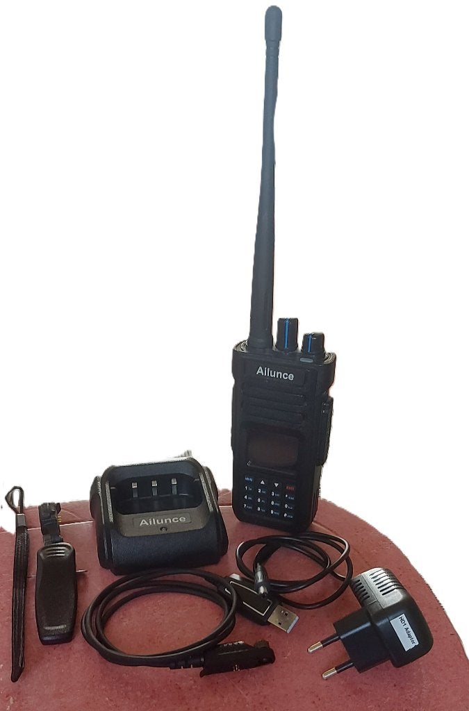 HD1 ailunce GPS, Telecommunicatie, Portofoons en Walkie-talkies, Zo goed als nieuw, Portofoon of Walkie-talkie, 5 tot 15 km, Met broekklem