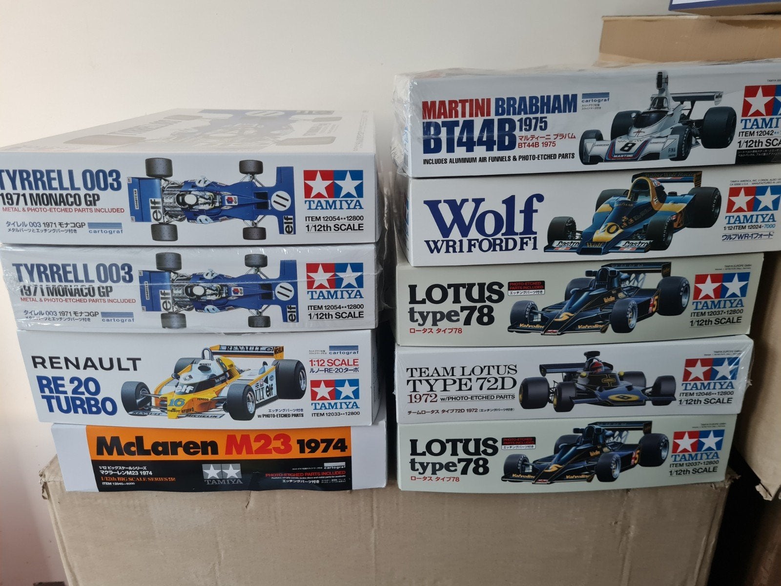 F1 TAMIYA 1/12, Hobby en Vrije tijd