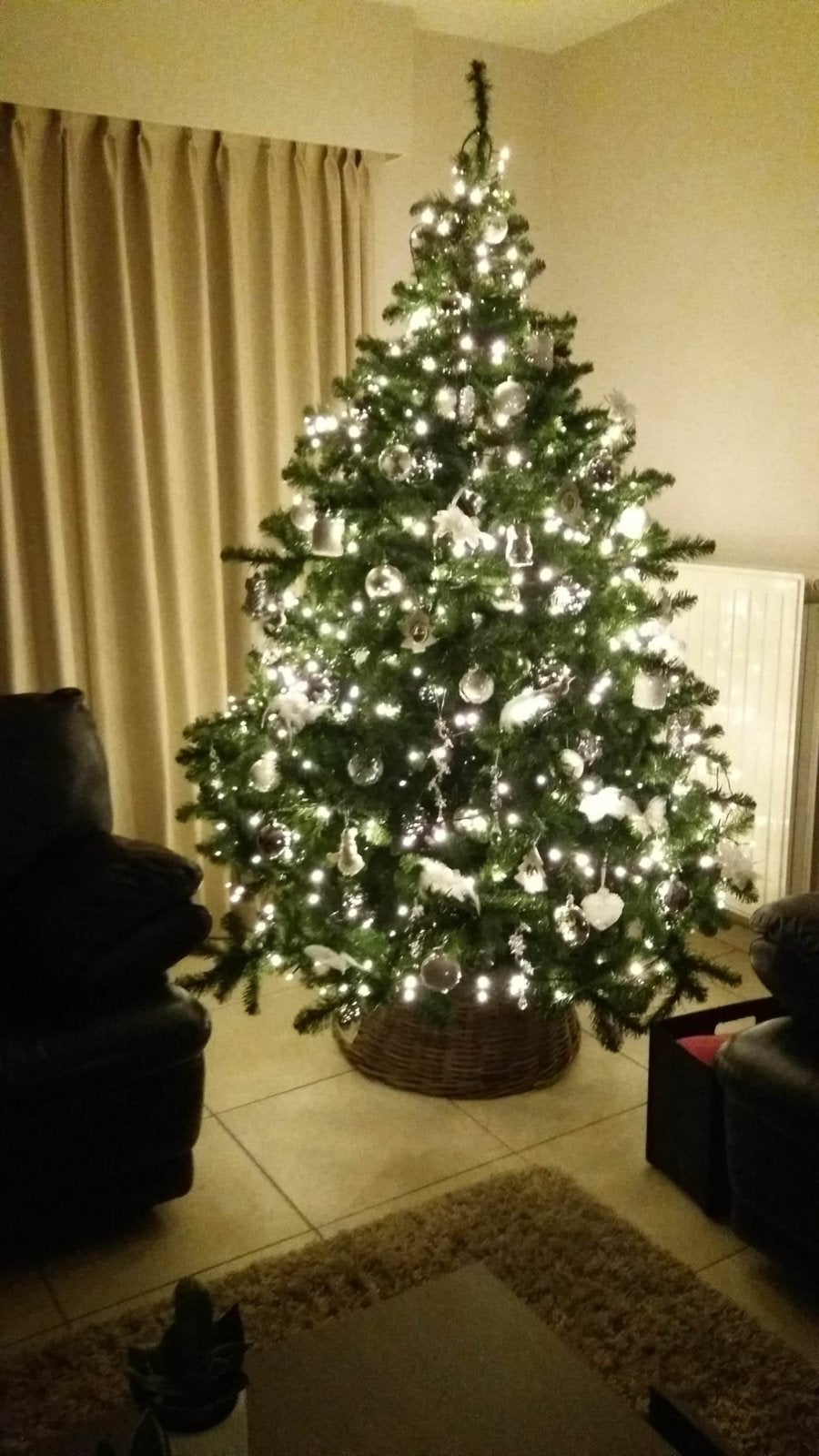 kerstboom triumph 215cm, Diversen, Ophalen, Zo goed als nieuw