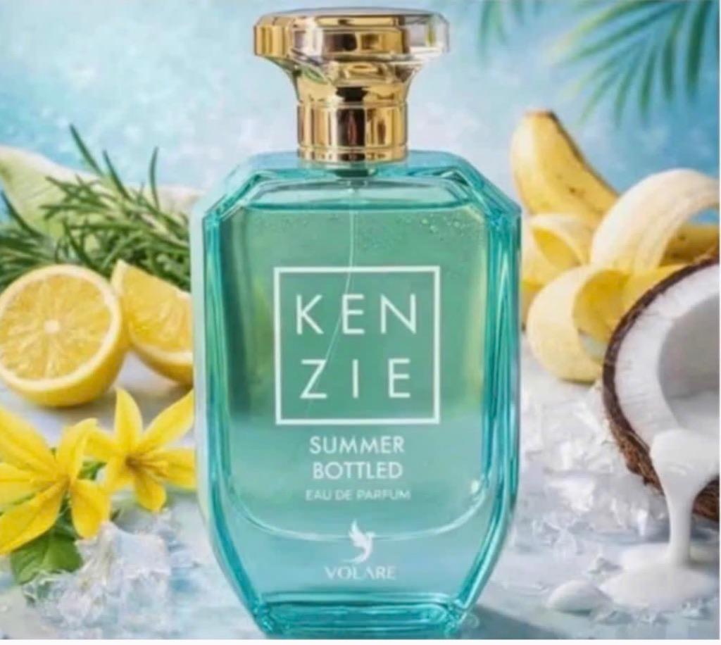 Kenzie Coconut Banana zomerparfum in flessen 100ml, Ophalen, Nieuw