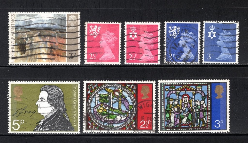 GROOT BRITTANIE Lot 1971 gestempeld, Postzegels en Munten, Postzegels | Europa | UK, Verzenden, Gestempeld