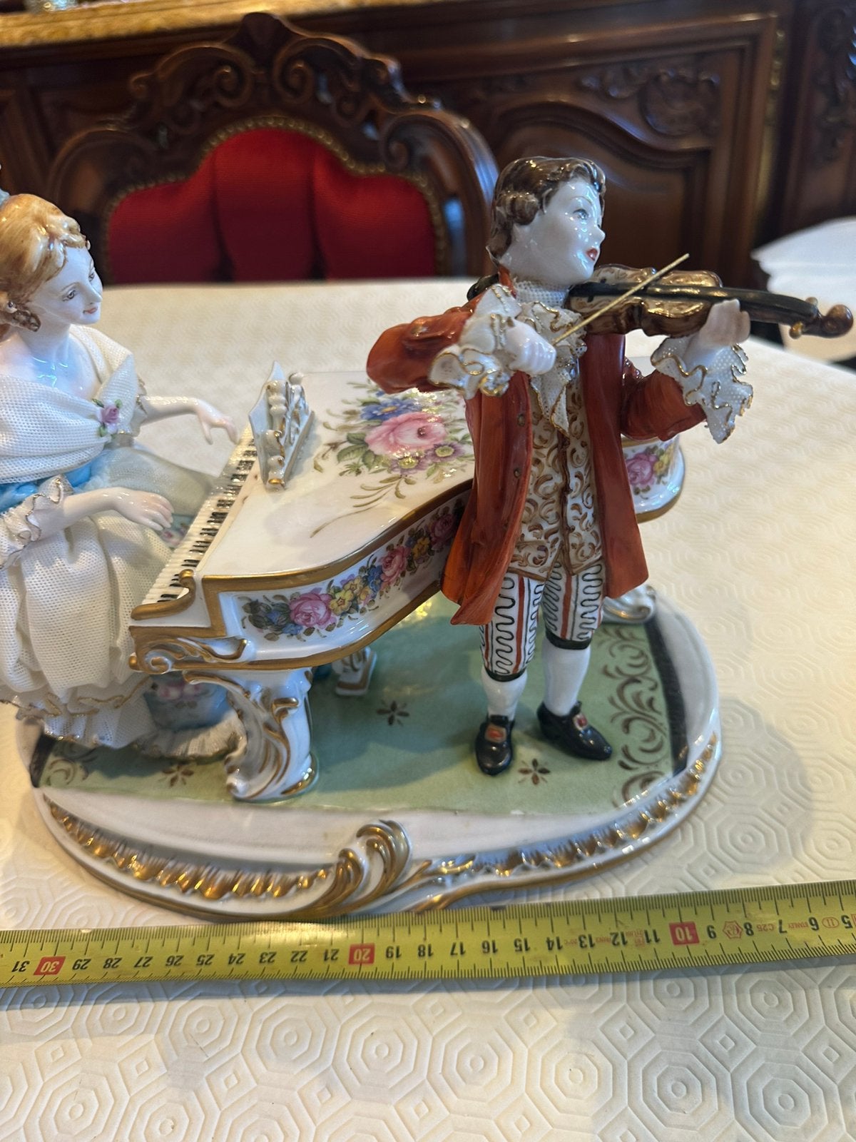 Belle statue en porcelaine, Antiquités & Art, Enlèvement ou Envoi