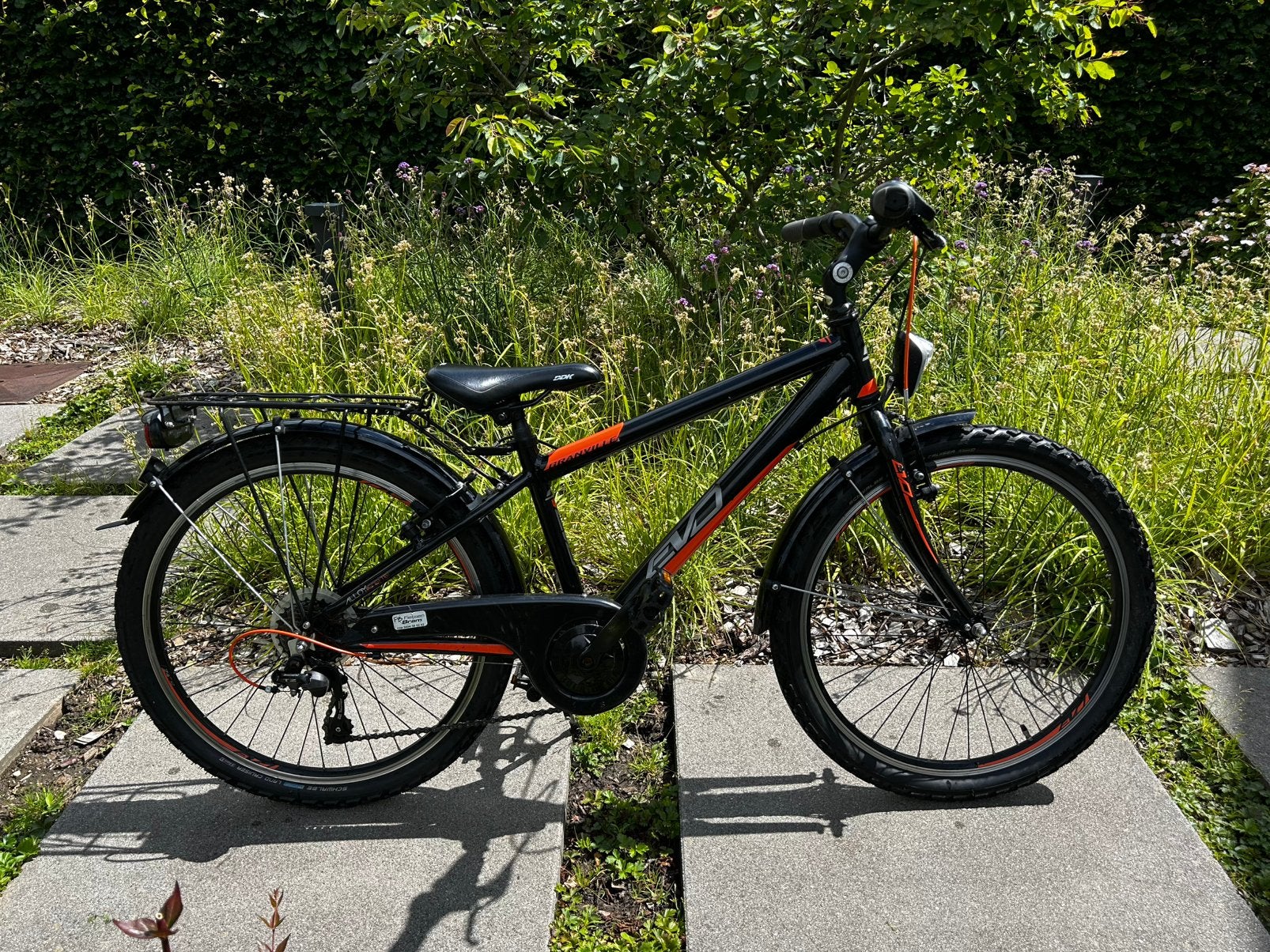 Granville 24-inch fiets - 6 versnellingen, Fietsen en Brommers, Fietsen | Jongens, Ophalen, Velgrem, Versnellingen, Gebruikt
