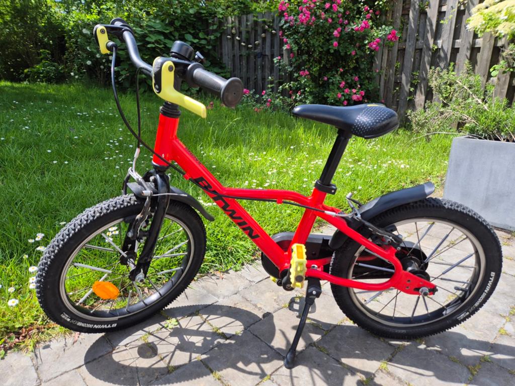 Kinderfiets 16", Fietsen en Brommers, Ophalen, Gebruikt, 16 tot 20 inch, Btwin