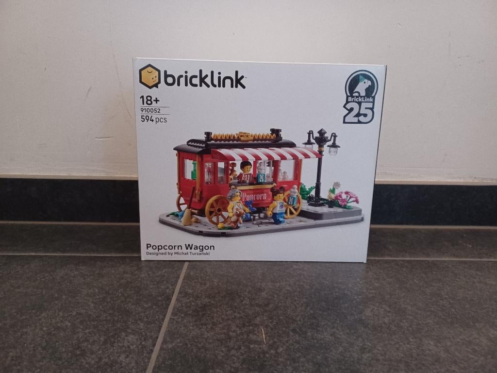 Lego Popcorn Wagon 910052, Overige thema's, Lego, Nieuw, Ophalen of Verzenden