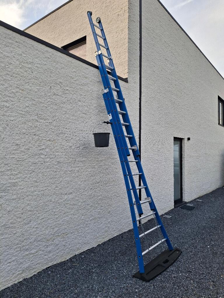 ladder 3x12, Doe-het-zelf en Bouw, Ophalen, Zo goed als nieuw, Ladder, 4 meter of meer
