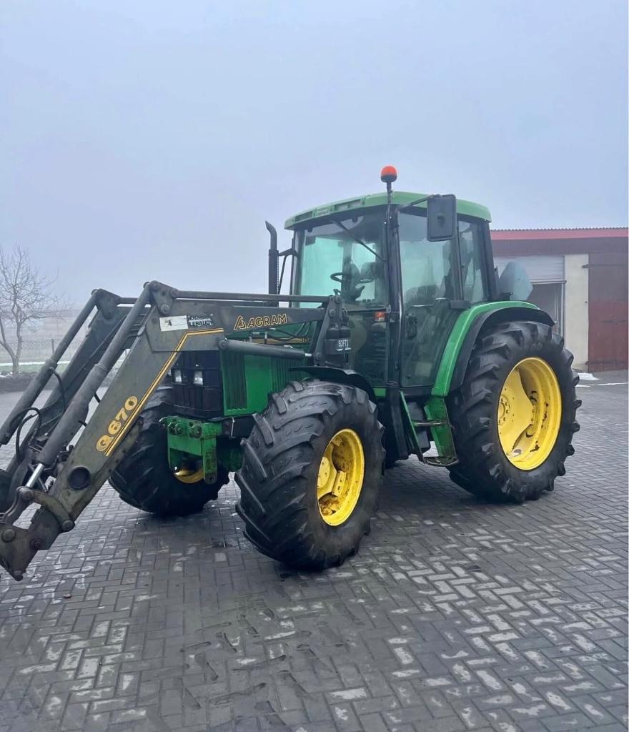 John Deere 6400 met voorlader - BJ 1997 - 9235 Werkuren, Zakelijke goederen, John Deere, 80 tot 120 Pk, Gebruikt, Ophalen of Verzenden