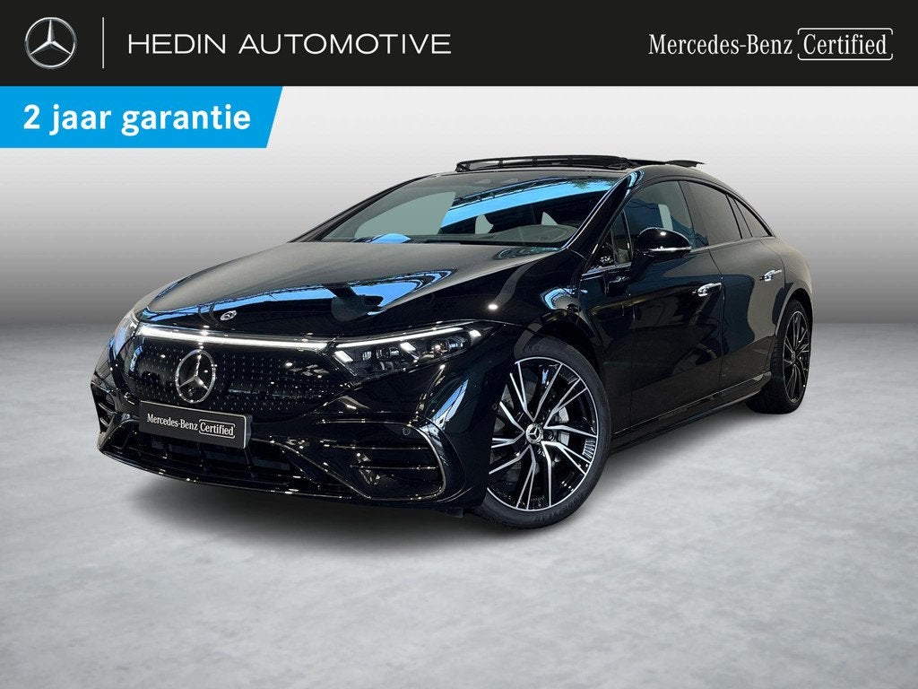 Mercedes-Benz EQS 580 4MATIC AMG Line | Panoramische Dak | B, Auto's, Mercedes-Benz, Automaat, Stof, Gebruikt, Euro 6