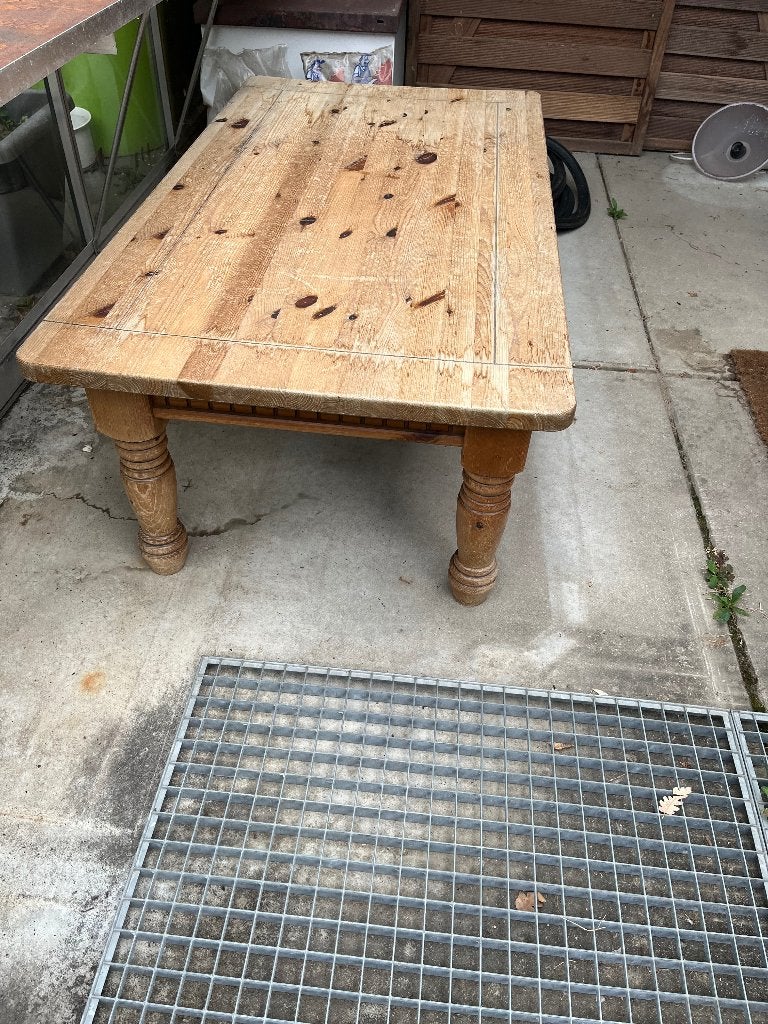 Salontafel, Ophalen