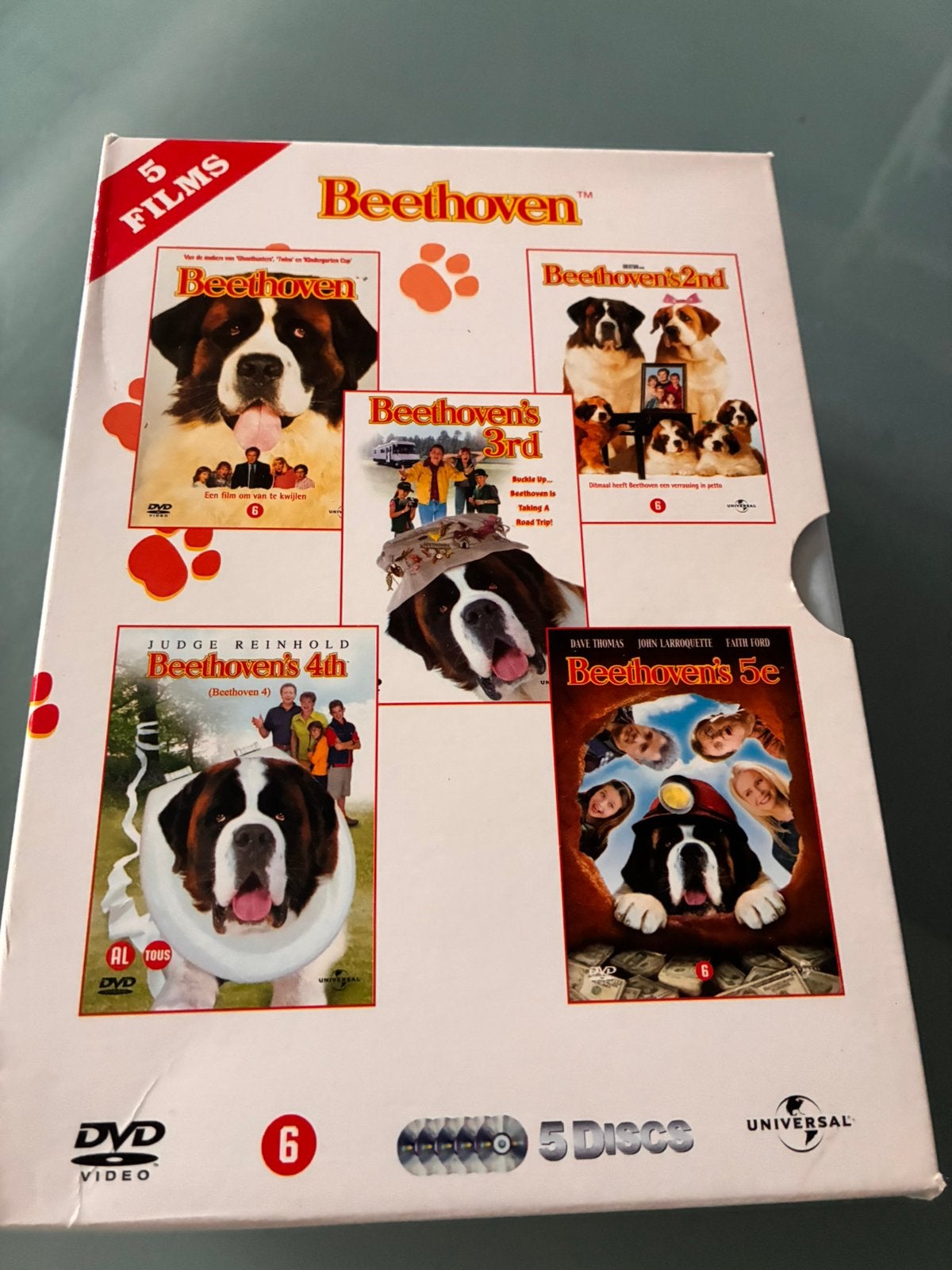 Dvd box, Enlèvement, Comme neuf