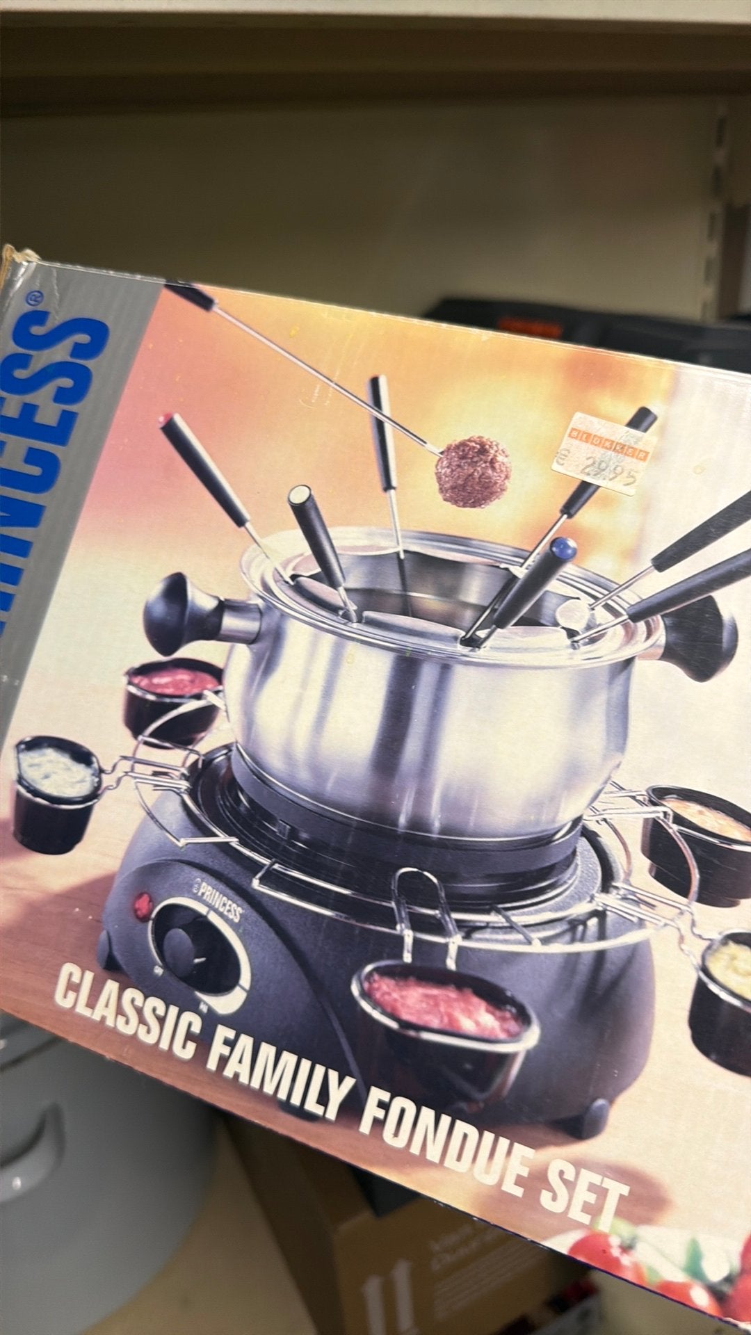 Fondueset Princess, Elektronische apparatuur, Fonduesets, Ophalen, Zo goed als nieuw